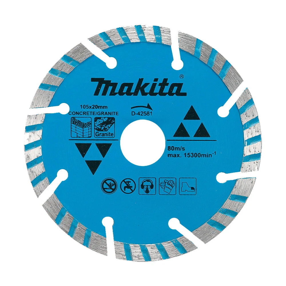 Kit Serra Mármore 110mm 4100NH3Z Makita e 3 Discos Diamantados 110 Volts