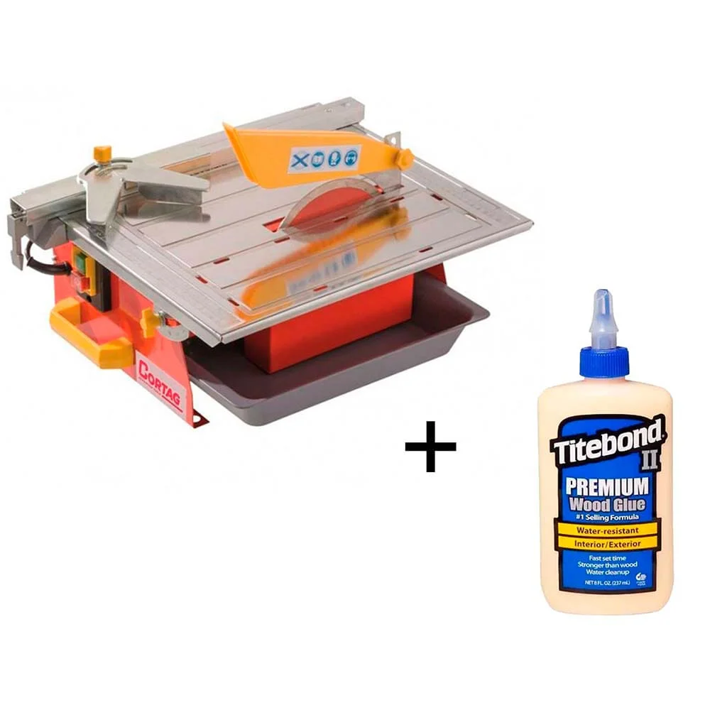 Kit Serra Mármore de Bancada ZAPP 180 Cortag e Cola para Madeira II Premium 237ml