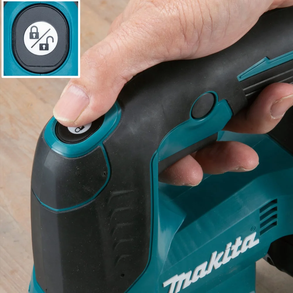 Kit Serra Tico Tico à Bateria DJV184Z Makita e Bateria 18V 3.0Ah e Carregador