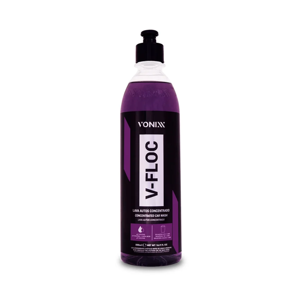 Kit Shampoo Vonixx e Aplicador e Cera e Revitalizador e Pincéis e Multilimpador