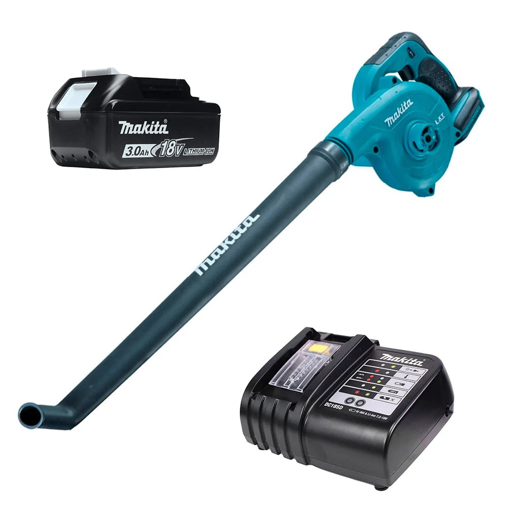 Kit Soprador à Bateria 18V Li-ion DUB183Z e Bateria e Carregador