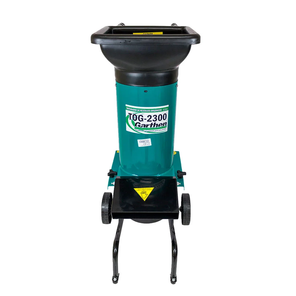 Kit Soprador de Folhas GSF-2000 e Triturador Resíduos Orgânicos 15CV Garthen