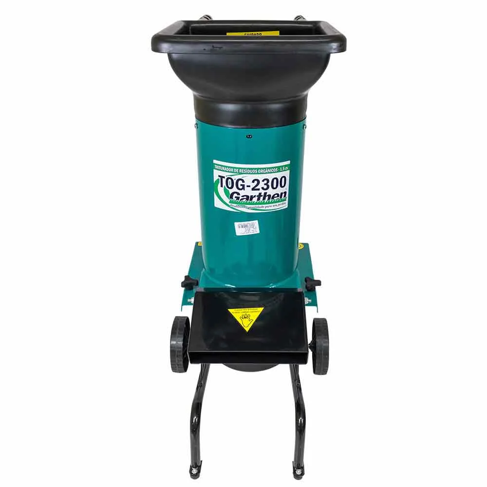 Kit Soprador e Sugador de Folhas e Triturador Resíduos Orgânicos Galhos Garthen