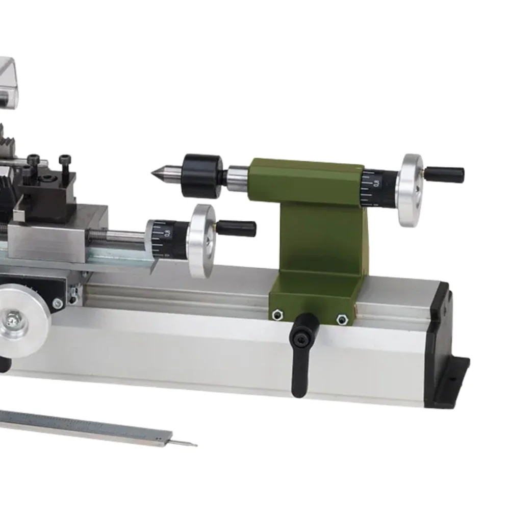 Kit Torno Mecânico de Precisão 24150 Proxxon e Conjunto de 6 Ferros de Tornear 220 Volts