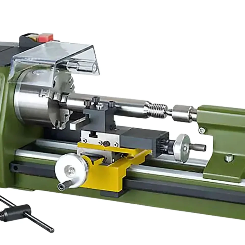 Kit Torno Mecânico de Precisão PD 250/E 24002 Proxxon e Conjunto de 3 Ferros 220 Volts