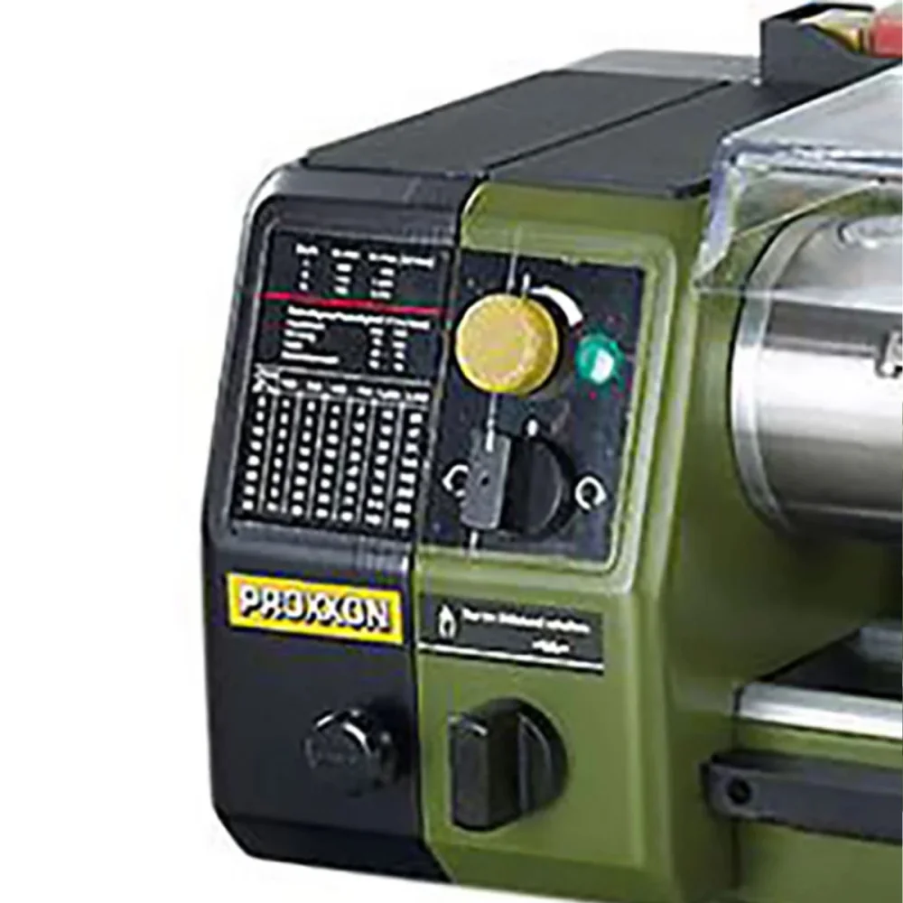 Kit Torno Mecânico de Precisão PD 250/E 24002 Proxxon e Conjunto de 3 Ferros 220 Volts