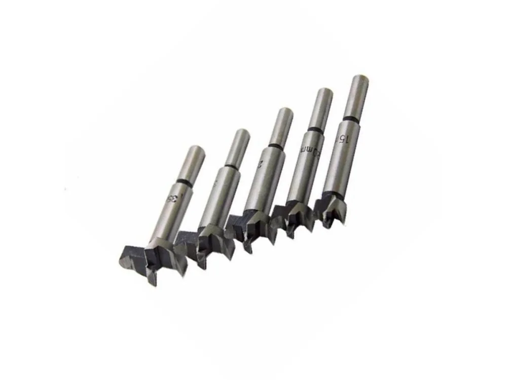 Kit Torno Morsa de Bancada 75mm e Broca Forstner para Madeira de 10 à 35mm