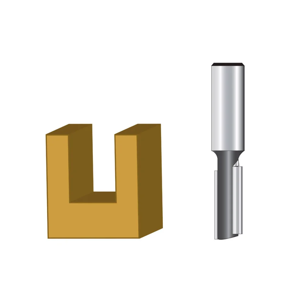 Kit Tupia 6mm 3709 Makita e Fresa Dupla 1/4 Pol e Maleta Plástica 821661-1