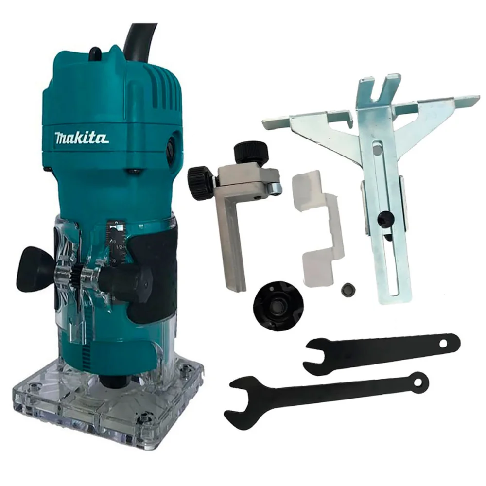 Kit Tupia 6mm 530 Watts 3709 Makita e Maleta