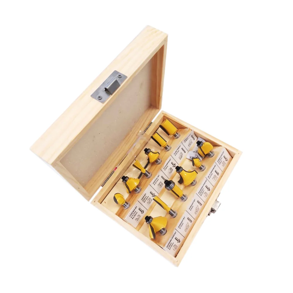 Kit Tupia à Bateria 18V DRT50Z Makita e Bateria e Carregador e Bolsa e 12 Fresas