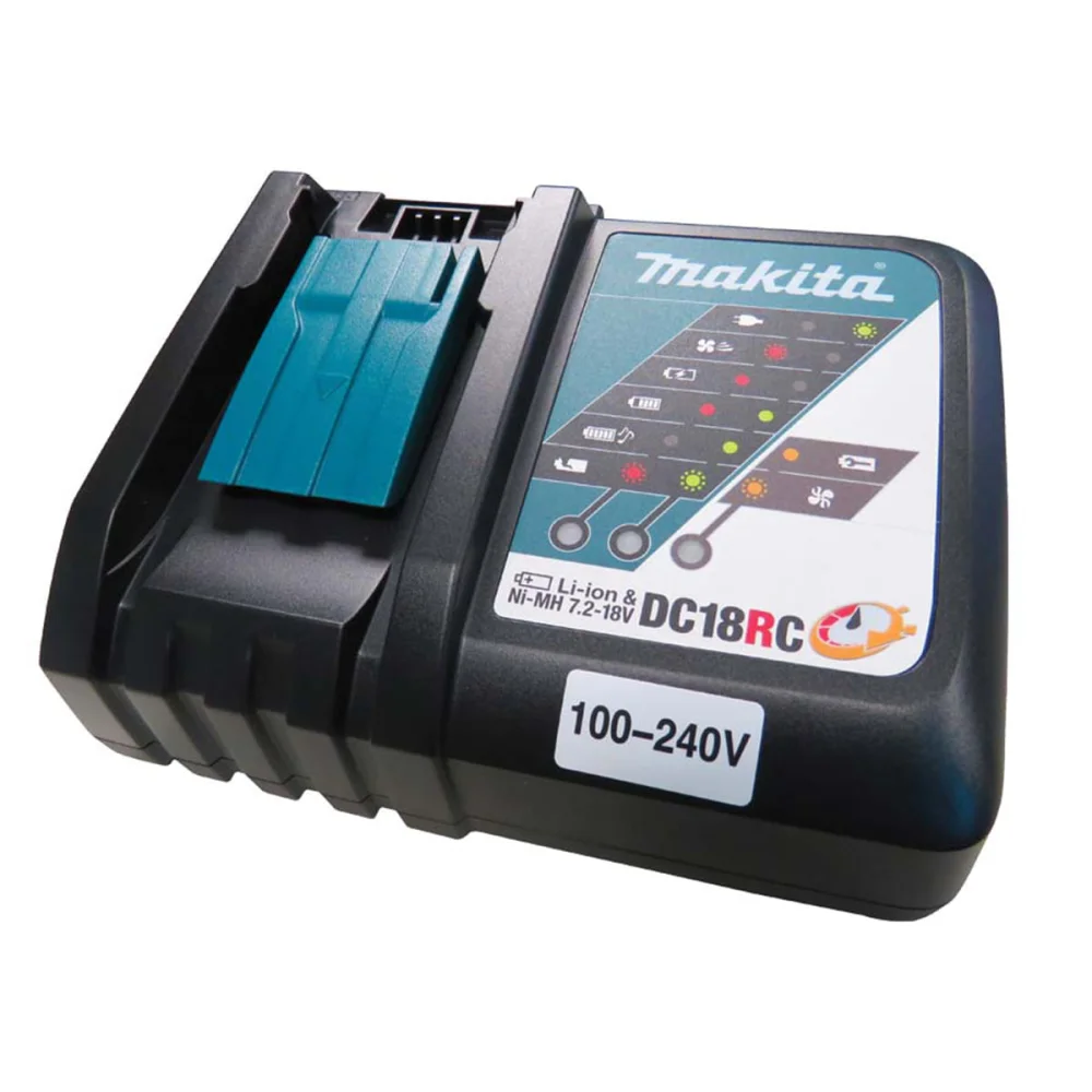 Kit Tupia à Bateria DRT50Z Makita e Bateria 18V 3.0Ah e Carregador DC18RC