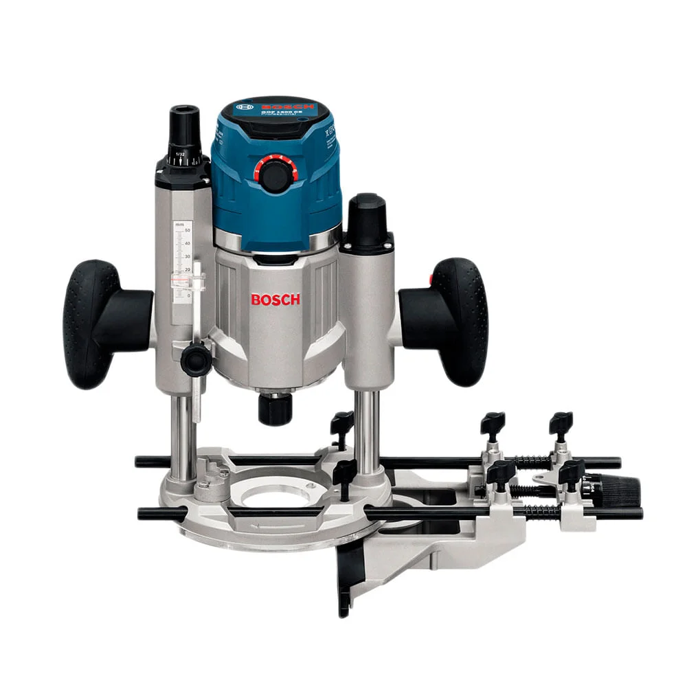 Kit Tupia com Base de Imersão GOF 1600 CE Bosch e Conjunto de 24 Fresas 220 Volts