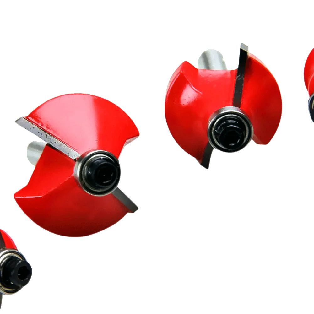 Kit Tupia de Coluna 12mm RP2301FC Makita e Conjunto de 12 Fresas para Madeira 220 Volts