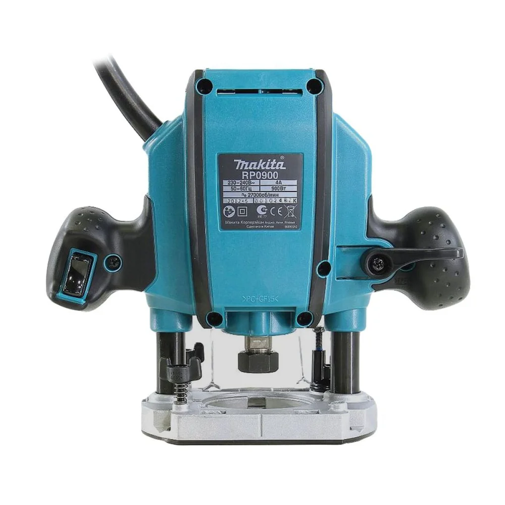 Kit Tupia de Coluna 900 Watts RP0900 Makita e Fresa Dupla 1/4 Pol D-49052