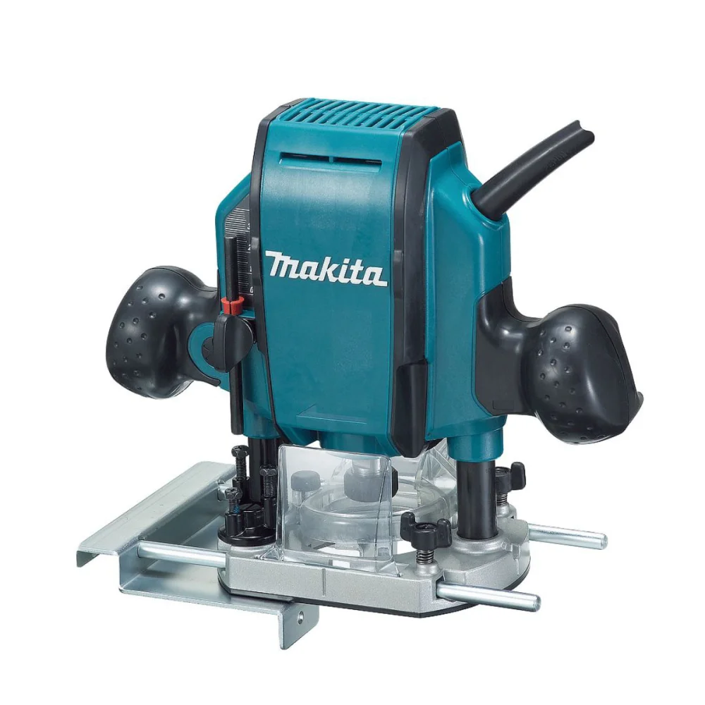 Kit Tupia de Coluna 900 Watts RP0900 Makita e Fresa Dupla 1/4 Pol D-49052