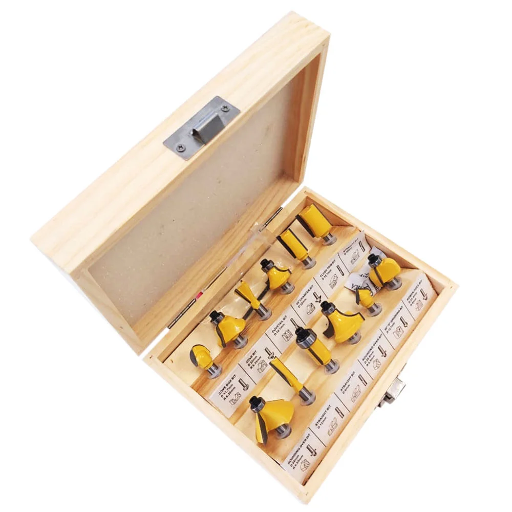 Kit Tupia Laminadora TM.550 Maksiwa e Cj de Fresas para Madeira 6mm NKF