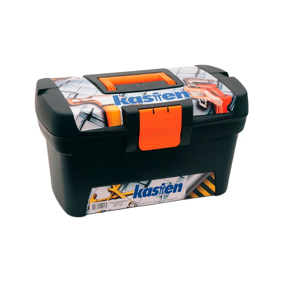 Kit Tupia Manual 6mm 530 Watts M3700G Makita e Caixa de Ferramentas 16 Pol