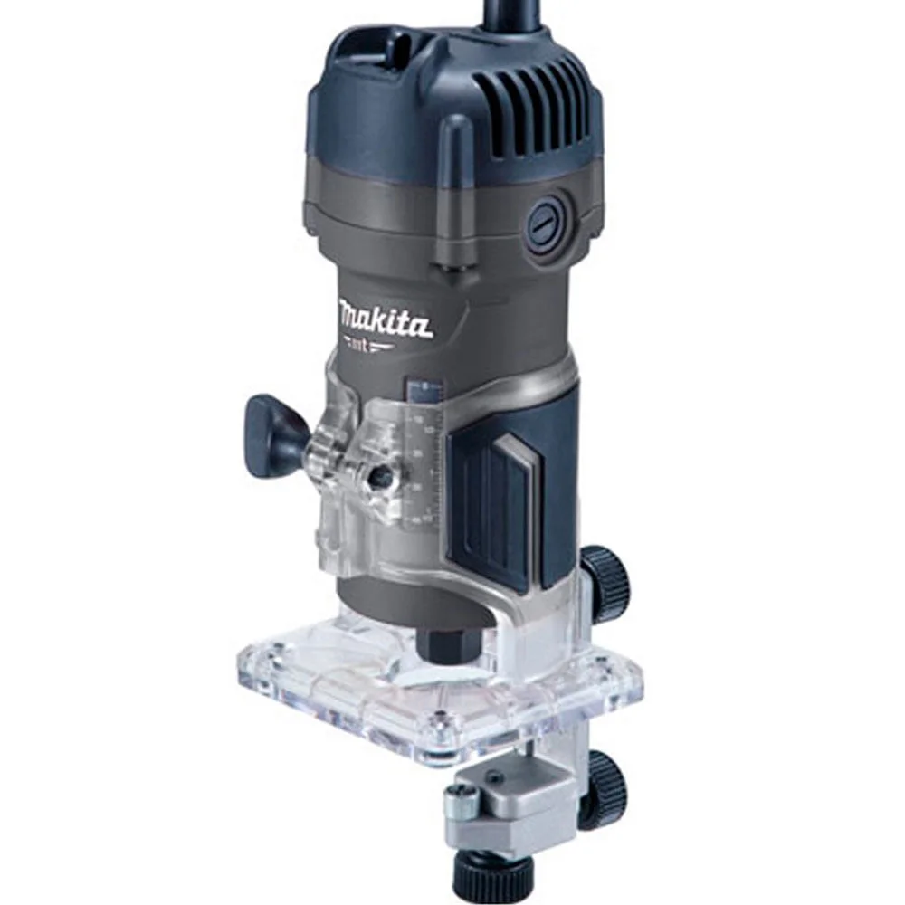 Kit Tupia Manual 6mm 530 Watts M3700G Makita e Cj de Fresas para Madeira 6mm NKF