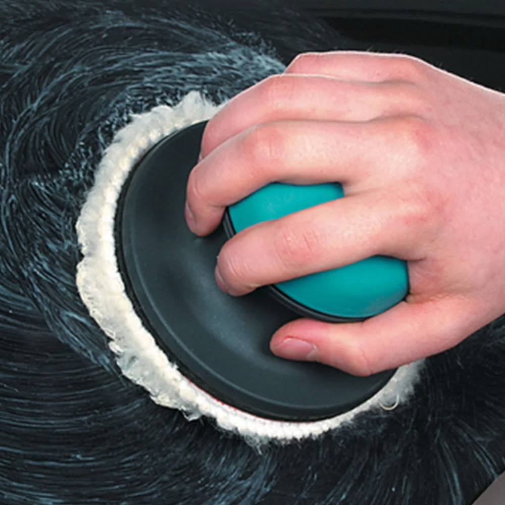 Lã de Cordeiro para Polimento com Tiras Auto Colantes 125mm 587700 Wolfcraft