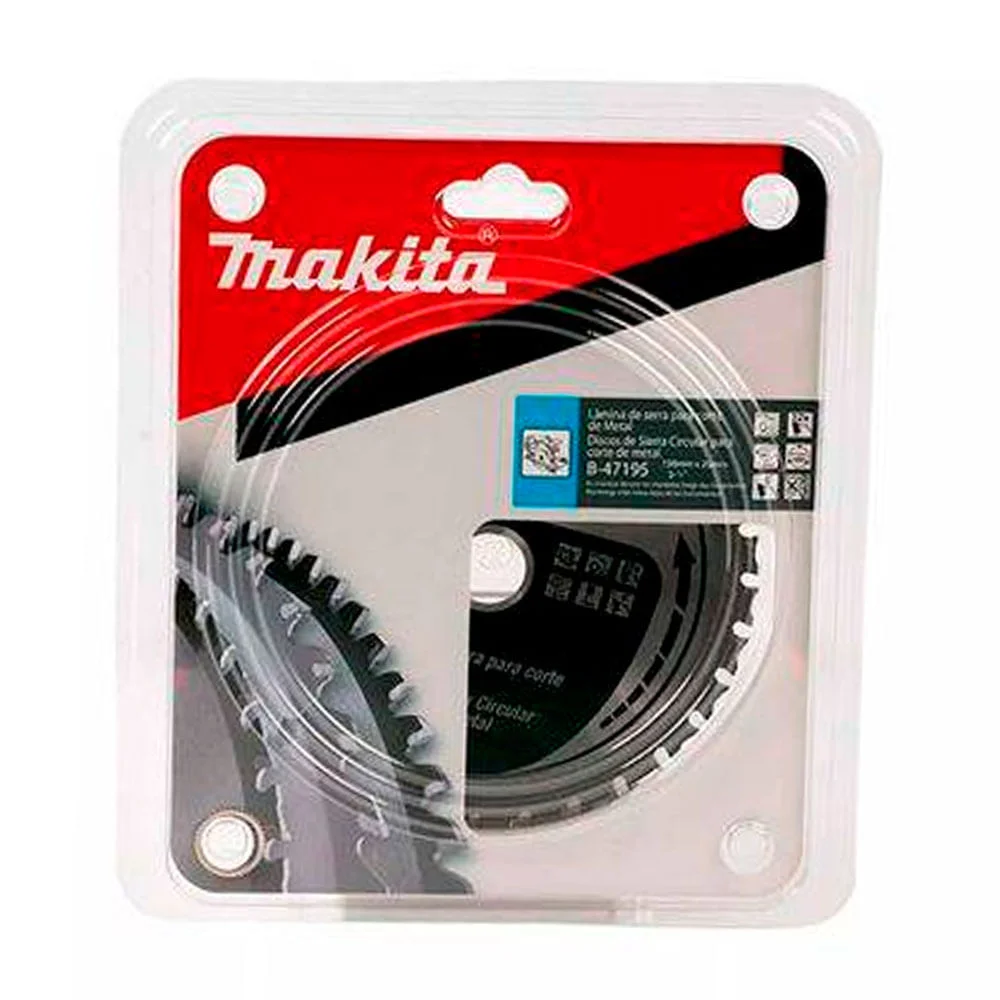 Lâmina de Serra para Corte de Metal 32 Dentes TCT 150X20mm B-47195 Makita
