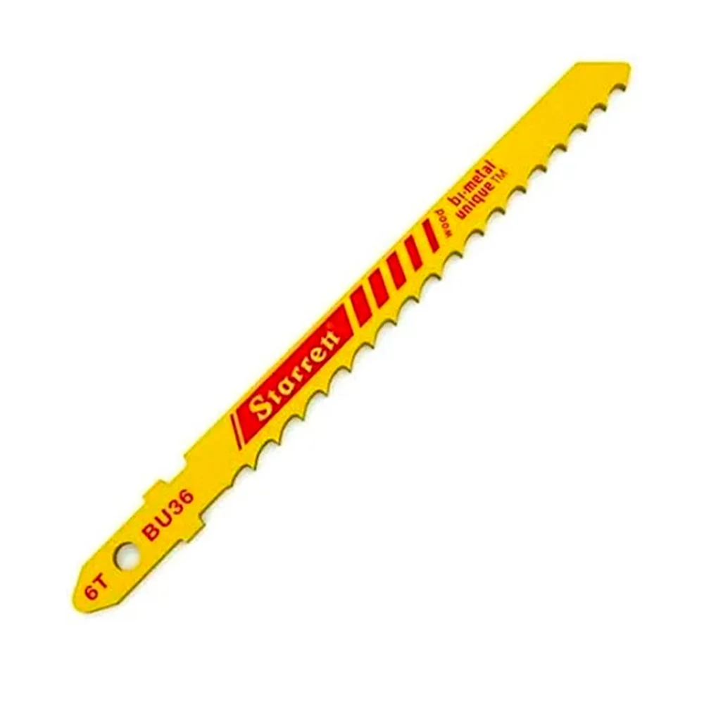 Lâmina de Serra Tico Tico Bi-Metal Unique para Madeira BU36-2 Starret 2 Peç