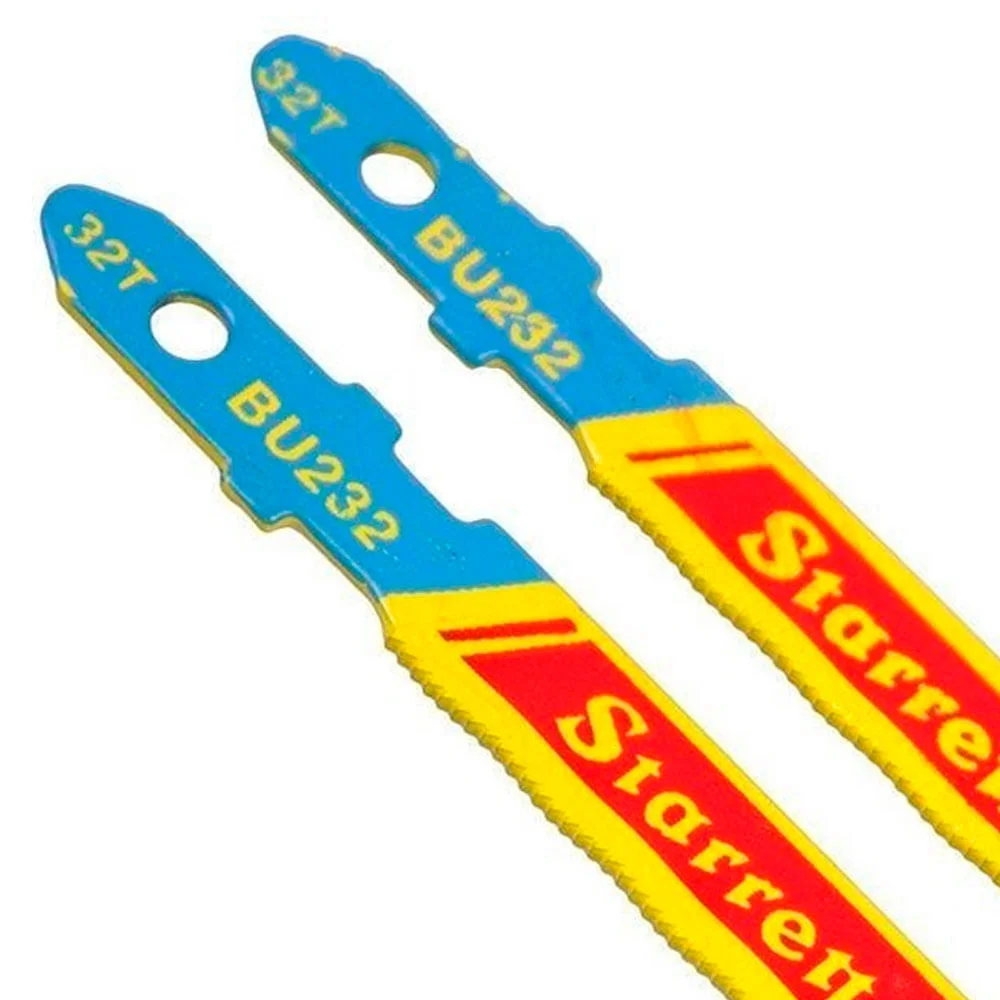 Lâmina de Serra Tico Tico Bi-Metal Unique para Metal BU232-2 Starret 2 Peç