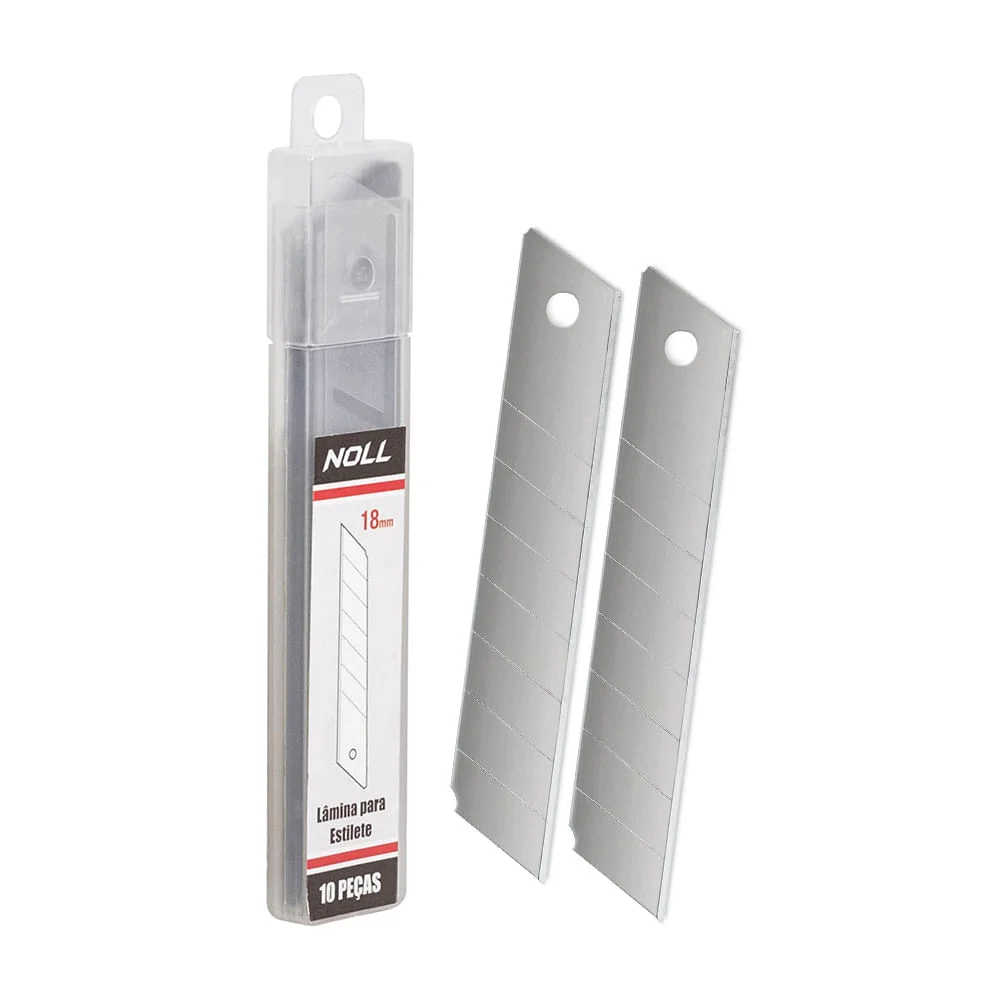 Lâmina para Estilete 18mm 10 Peç