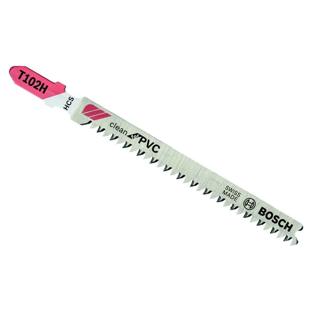 Lâminas de Serra Tico Tico para Plásticos 3 Unidades T102H Bosch
