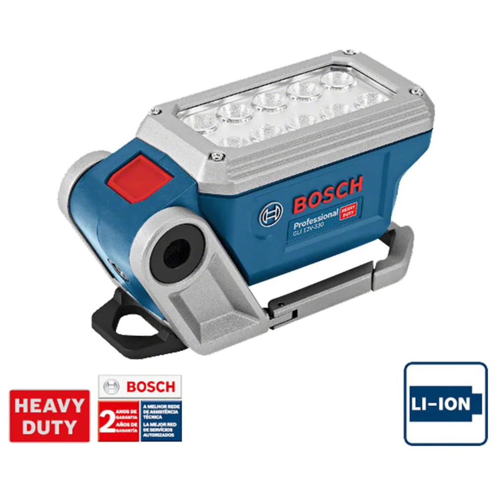 Lanterna sem Fio à Bateria Não acompanha 12V GLI 12V-330 Bosch