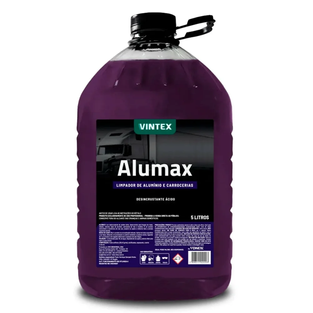 Limpa Baú Motor Chassi Alumax Desengraxante Vintex Vonixx 5 Litros