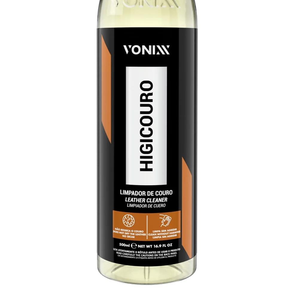 Limpador de Couro Limpa e Higieniza Higicouro 2009012 Vonixx 500ml