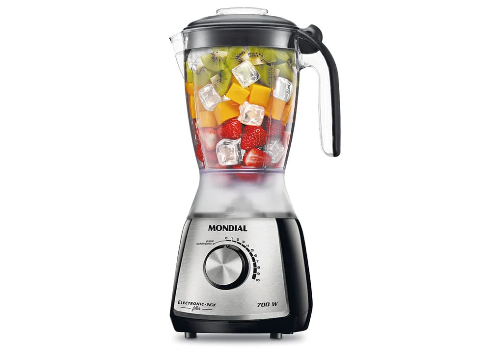 Liquidificador Eletronic Filter Premium 700 Watts Inox L-66 Mondial