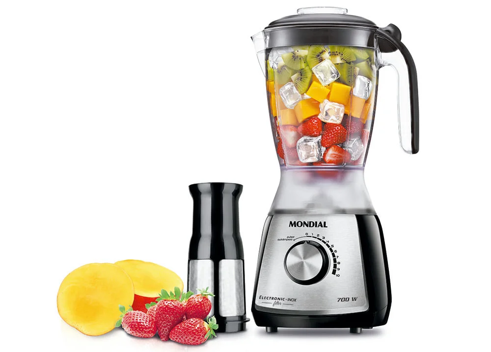 Liquidificador Eletronic Filter Premium 700 Watts Inox L-66 Mondial