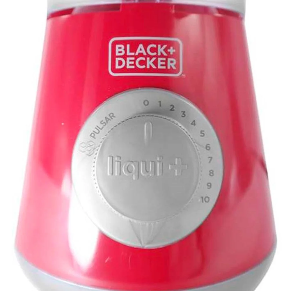 Liquidificador Vermelho de 1,5 litros 550 Watts L10 Black&Decker 110 Volts
