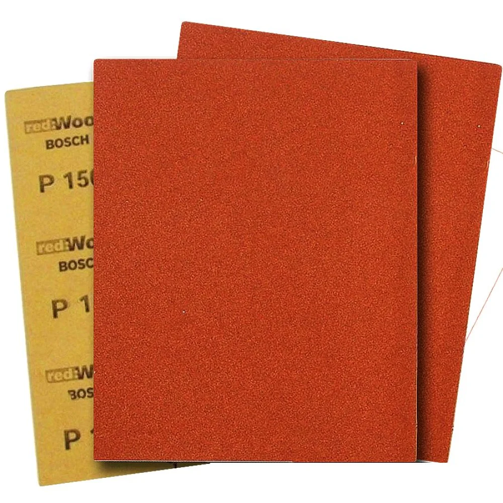 Lixa Manual Red Wood Bosch 100 GR