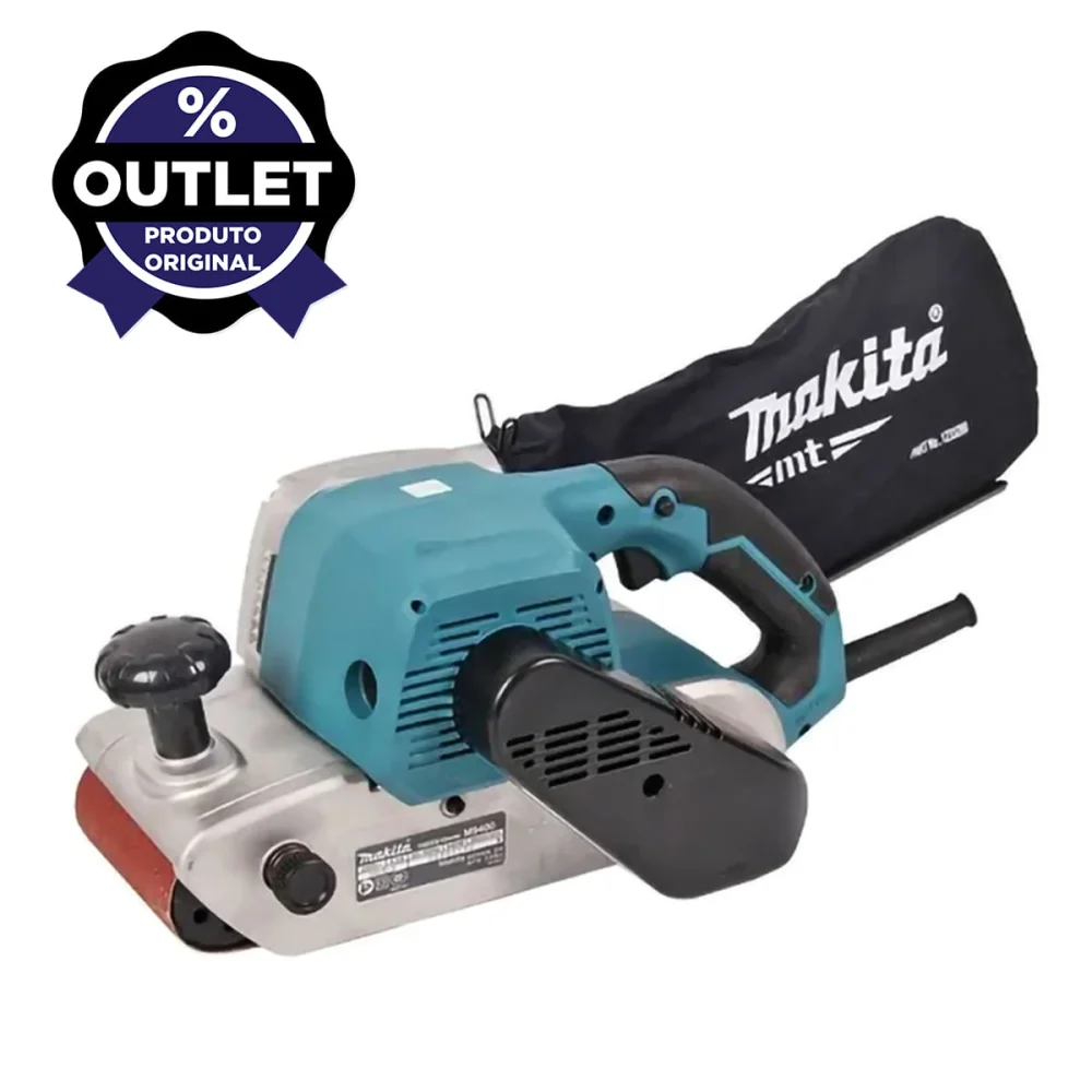 Lixadeira de Cinta 100x610mm 940 Watts M9400B Makita - Outlet