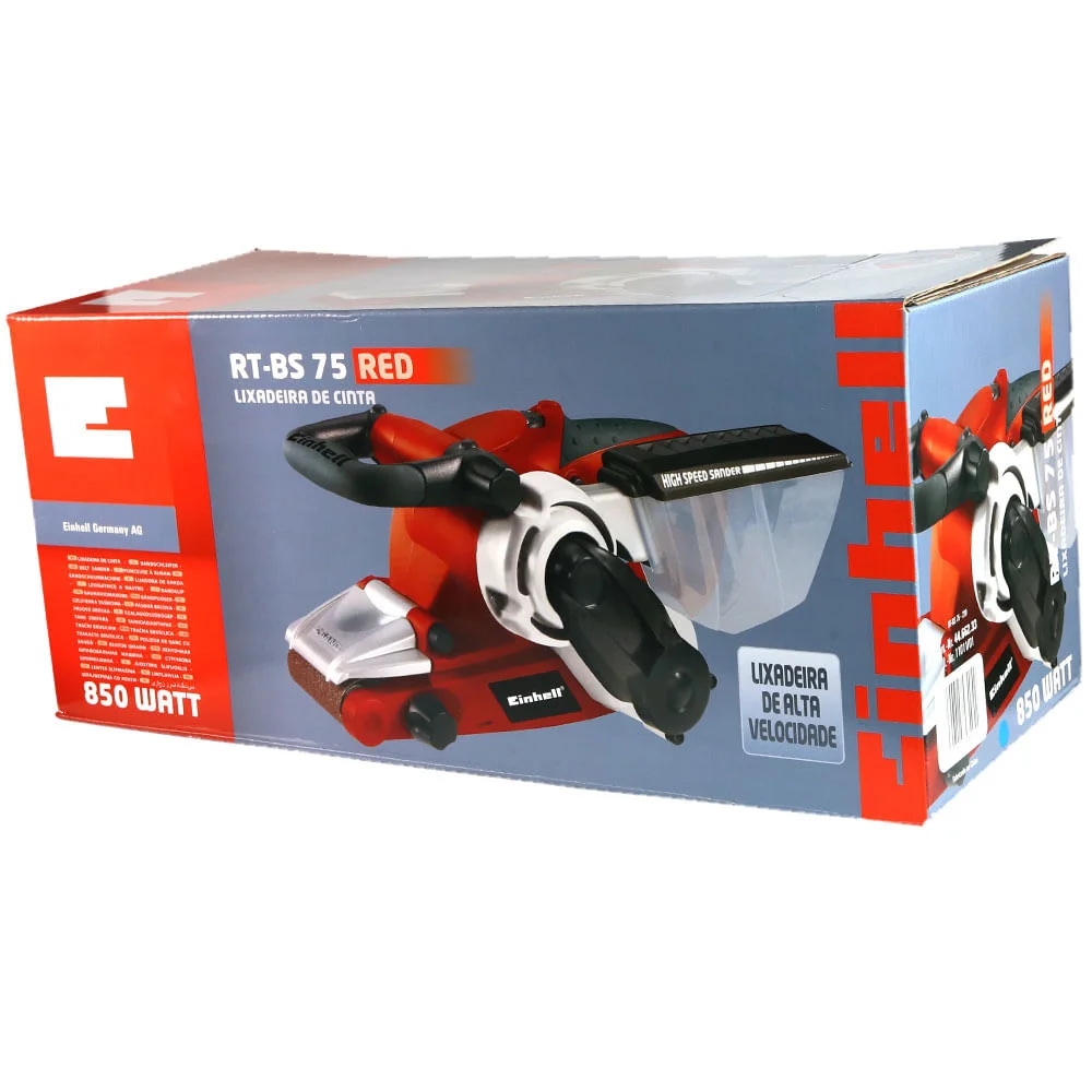 Lixadeira de Cinta 850 Watts RT-BS 75 Einhell