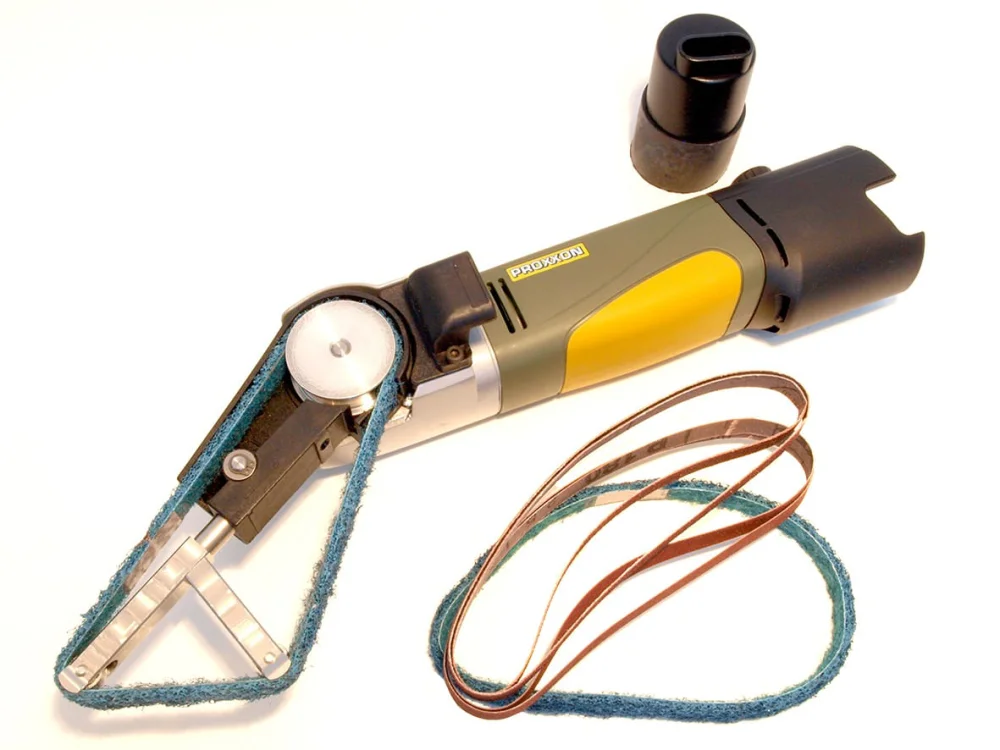 Lixadeira de Cinta à Bateria RBS / A com Maleta e Acessórios 29830 Proxxon Bivolt