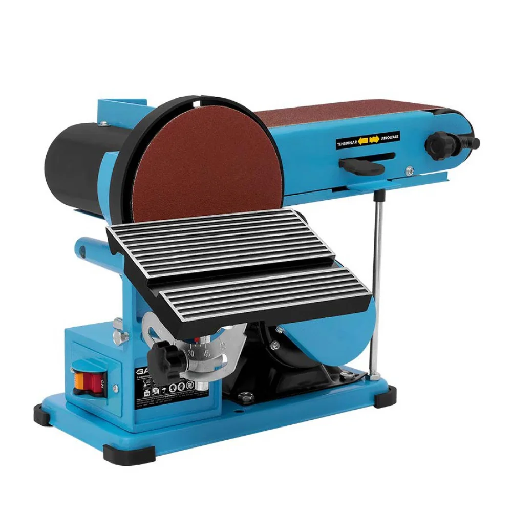 Lixadeira de Cinta Disco de Bancada 375 Watts G686/BR Gamma Ferramentas Bivolt