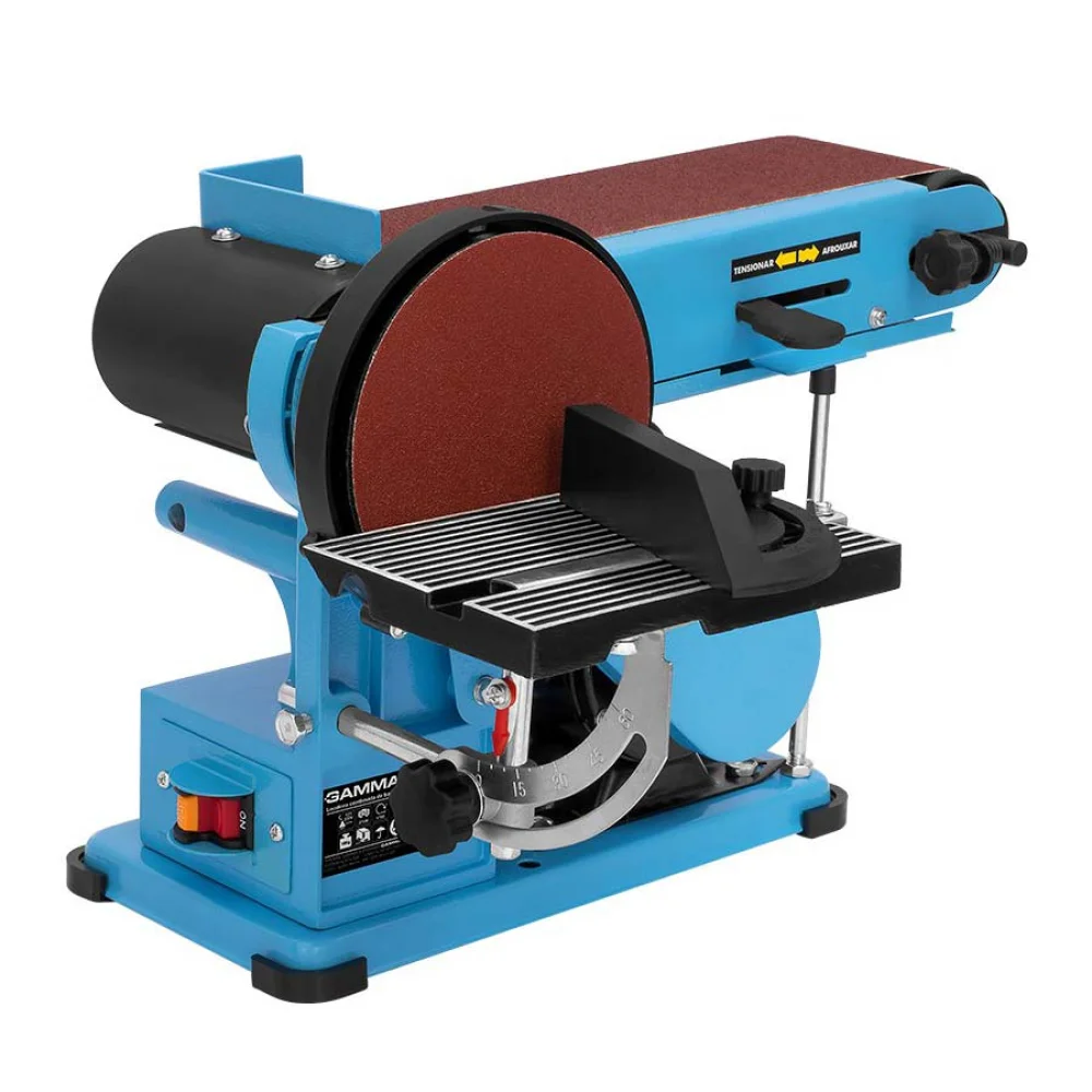 Lixadeira de Cinta Disco de Bancada 375 Watts G686/BR Gamma Ferramentas Bivolt