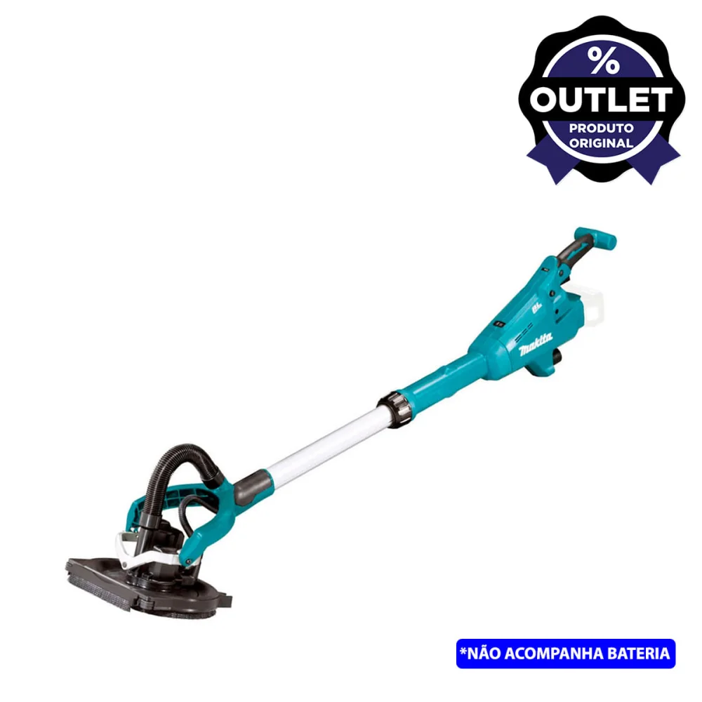 Lixadeira de Parede e Teto à Bateria Não acompanha 225mm DSL800Z Makita Outlet