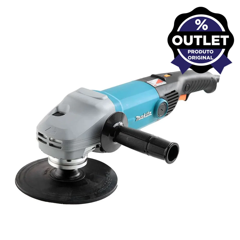 Lixadeira e Politriz Eletrônica 180mm 1.600 Watts SA7000C Makita Outlet