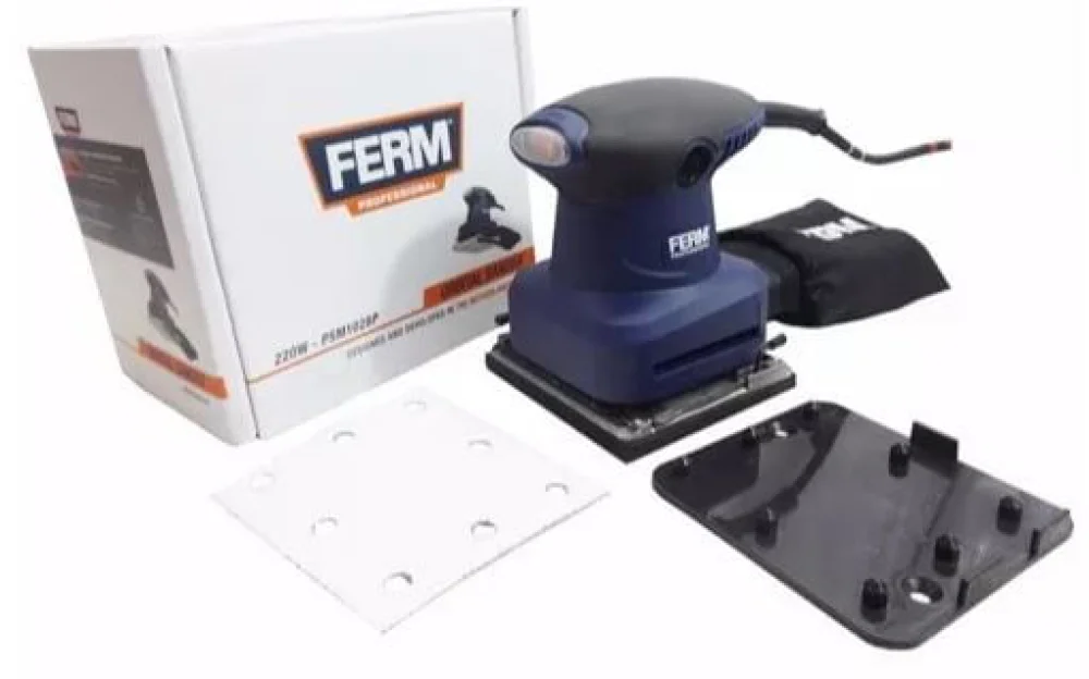 Lixadeira Orbital 1/4 Pol 220 Watts PSM1028P Ferm 220 Volts