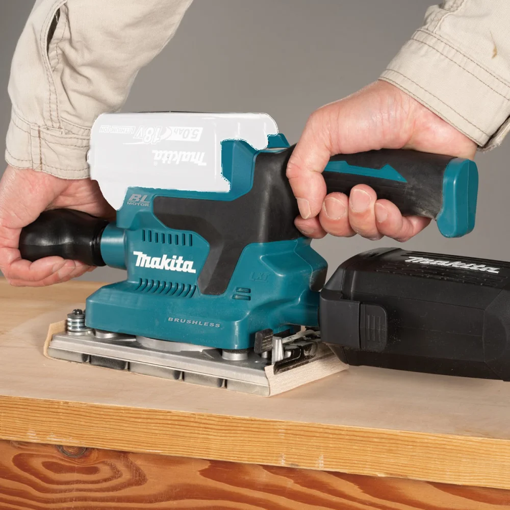 Lixadeira Orbital à Bateria Não acompanha 18V DBO380Z Makita