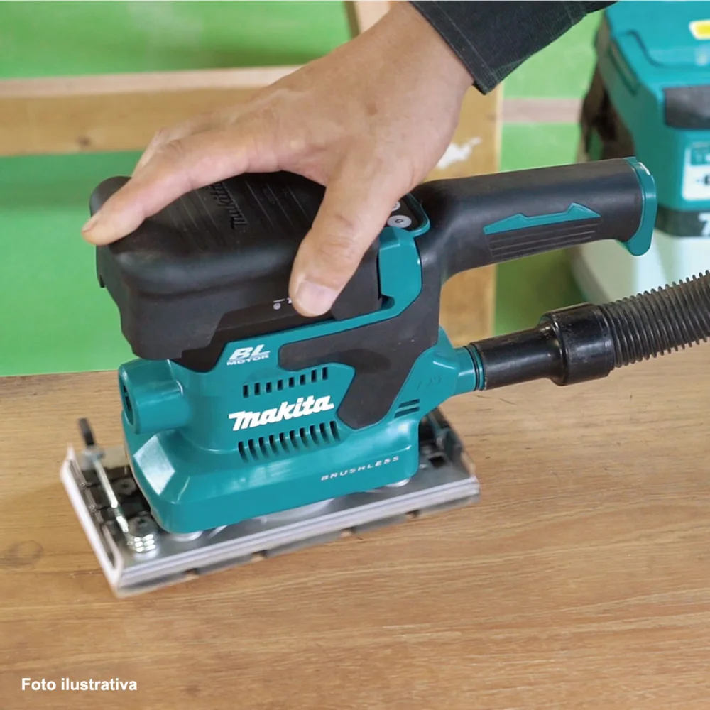 Lixadeira Orbital à Bateria Não acompanha 18V DBO381Z Makita