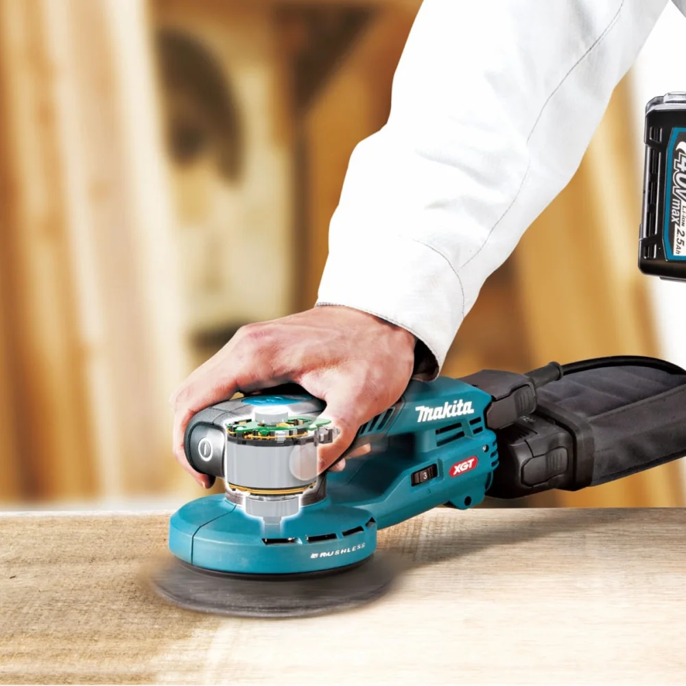 Lixadeira Orbital à Bateria Não acompanha 40V XGT BO003CGZ Makita