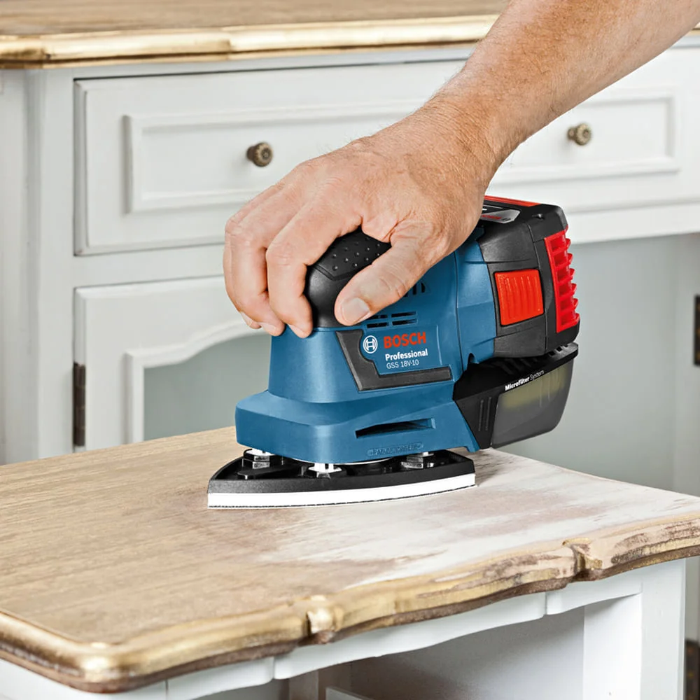 Lixadeira Orbital à Bateria Não acompanha GSS 18V-10 Bosch