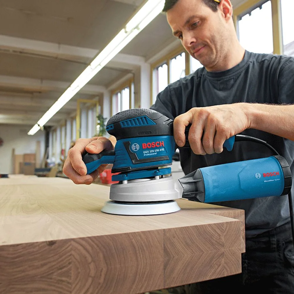 Lixadeira Roto Orbital 150mm 400 Watts GEX 125-150 Ave Bosch