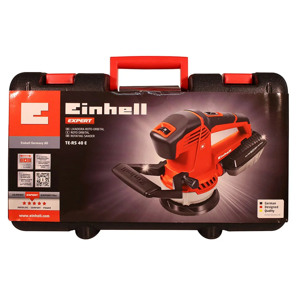 Lixadeira Roto Orbital 400 Watts TE-RS 40 E Einhell