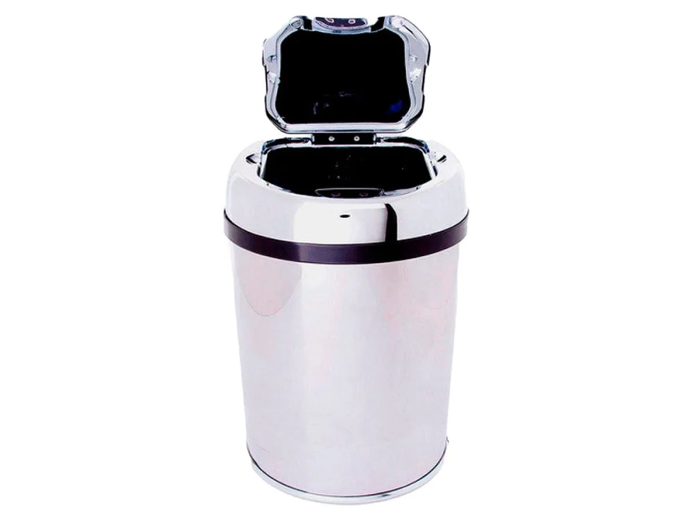 Lixeira Automática com Sensor de 6 Litros Aço Inox